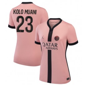 Paris Saint-Germain Randal Kolo Muani #23 Tredje Kläder Dam 2024-25 Kortärmad